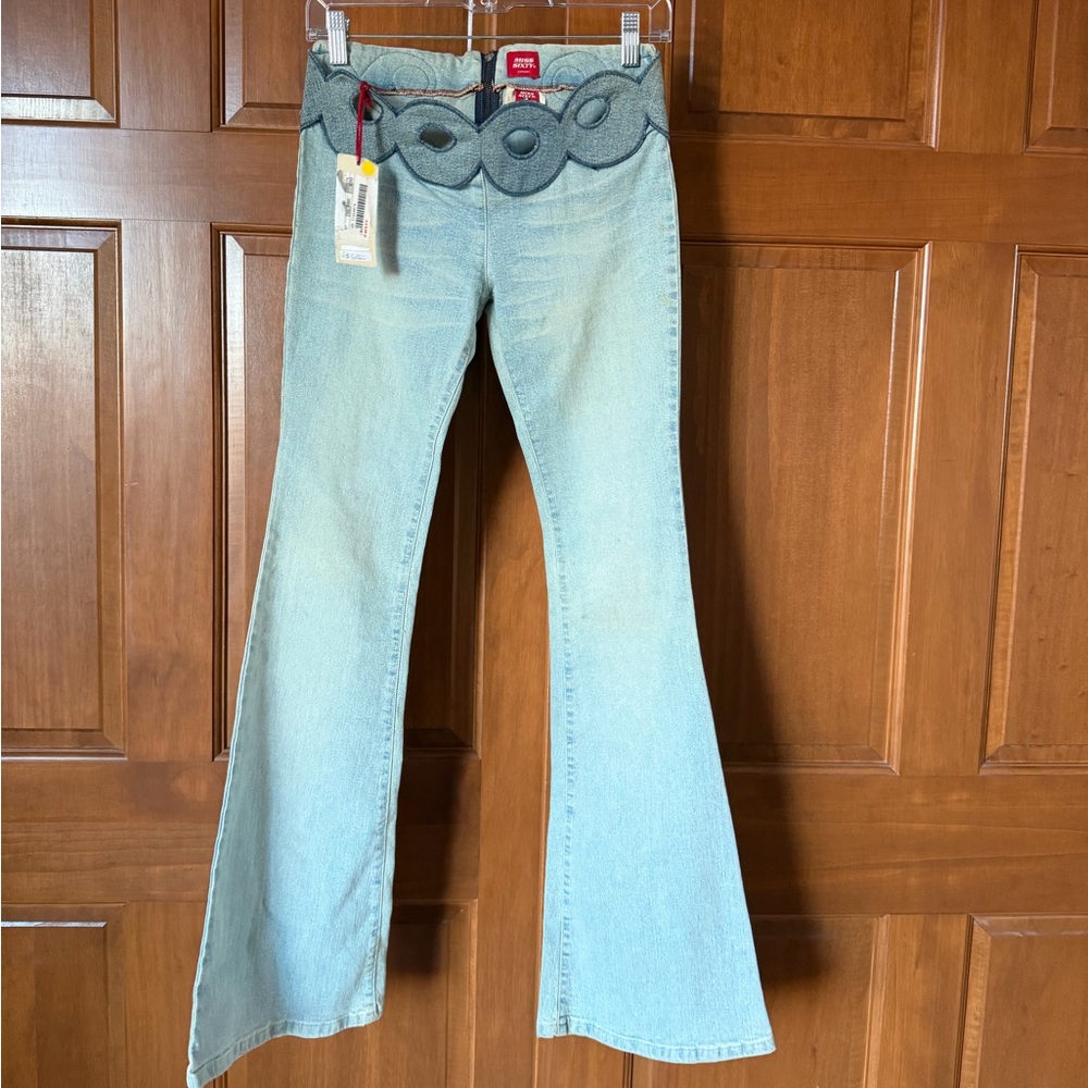 Miss Sixty Vintage Low Rise Circle Waist Jeans